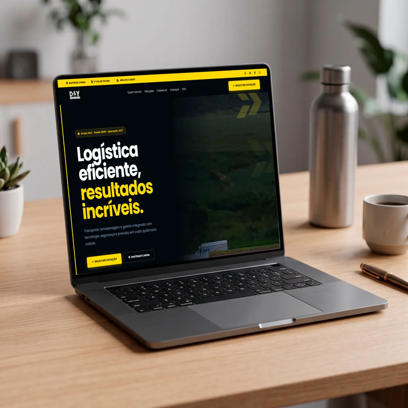 Sites Institucionais — Nasto Design